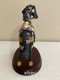 Lenox Porcelain 1993 Midnight Charger Black Carousel Horse Figurine