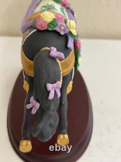 Lenox Porcelain 1993 Midnight Charger Black Carousel Horse Figurine