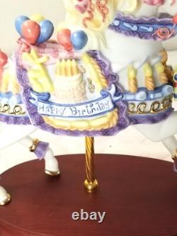 Lenox Porcelain Limited Edition Happy Birthday Carousel Horse 2001 Vintage