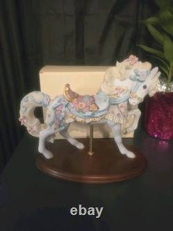 Lenox Ribbons and Roses Carousel Horse Limited Edition Fine Porcelain 1994 Rare