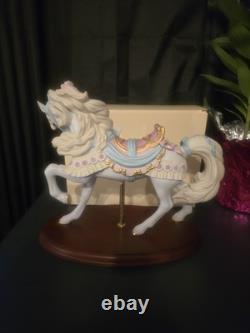 Lenox Ribbons and Roses Carousel Horse Limited Edition Fine Porcelain 1994 Rare