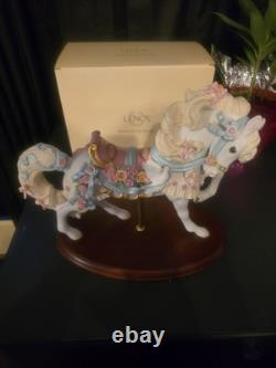 Lenox Ribbons and Roses Carousel Horse Limited Edition Fine Porcelain 1994 Rare
