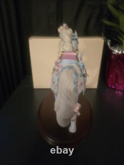 Lenox Ribbons and Roses Carousel Horse Limited Edition Fine Porcelain 1994 Rare