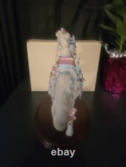 Lenox Ribbons and Roses Carousel Horse Limited Edition Fine Porcelain 1994 Rare