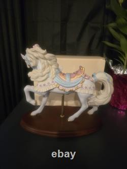 Lenox Ribbons and Roses Carousel Horse Limited Edition Fine Porcelain 1994 Rare