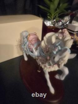 Lenox Ribbons and Roses Carousel Horse Limited Edition Fine Porcelain 1994 Rare