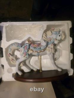 Lenox Ribbons and Roses Carousel Horse Limited Edition Fine Porcelain 1994 Rare