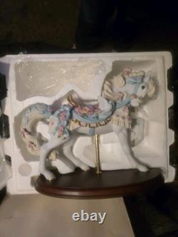 Lenox Ribbons and Roses Carousel Horse Limited Edition Fine Porcelain 1994 Rare