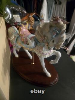 Lenox Ribbons and Roses Carousel Horse Limited Edition Fine Porcelain 1994 Rare