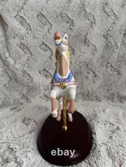 Lenox Ribbons and Roses Carousel Horse Porcelain Figurine