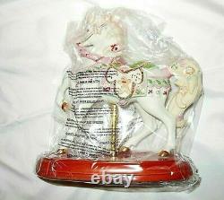 Lenox SWEET TREATS Christmas Carousel Horse Figurine 2017 $300 NIB