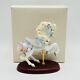 Lenox The Carousel Horse Legacy Edition Porcelain Figurine Ribbons Wooden Base