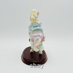 Lenox The Carousel Horse Legacy Edition Porcelain Figurine Ribbons Wooden Base