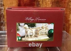 Lenox Village Treasures Mistletoe Park Series Horse & Sleigh Porcelain Figurine