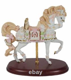 Lenox Wedding Dreams Carousel Horse Figurine LE 4500 in Box RARE BEAUTIFUL