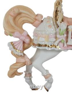 Lenox Wedding Dreams Carousel Horse Figurine LE 4500 in Box RARE BEAUTIFUL