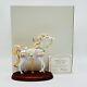 Lenox Wedding Dreams Carousel Horse Porcelain Figurine Wooden Base New In Box