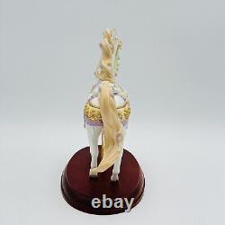 Lenox Wedding Dreams Carousel Horse Porcelain Figurine Wooden Base NEW IN BOX