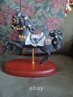 Limited Edition 2000 Lenox Halloween Carousel Horse