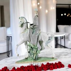 Lladro 01004516 Woman on Horse Figurine #4516