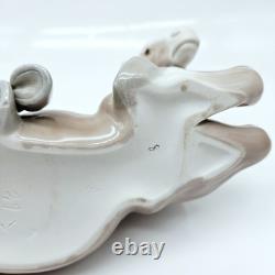 Lladro 1203 Little Horse Resting Porcelain Figurine 1970s No Backstamp