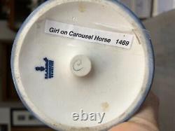 Lladro #1469 Girl Carousel Horse