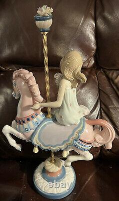 Lladro 1469 Girl on Carousel Retired! See Description! No Box! L@@K