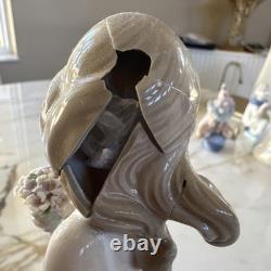 Lladro 1470 Boy On Carousel Horse XL Sculpture 15 Mib Retired / Free Girl