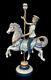 Lladro 1470 Boy On Carousel Retired! Mint Condition