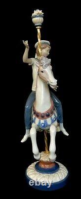 Lladro 1470 Boy on Carousel Retired! Mint Condition