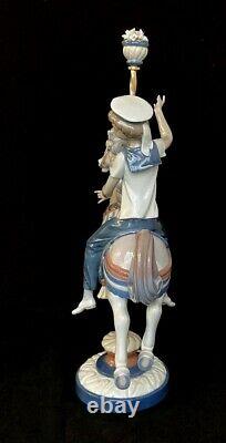 Lladro 1470 Boy on Carousel Retired! Mint Condition