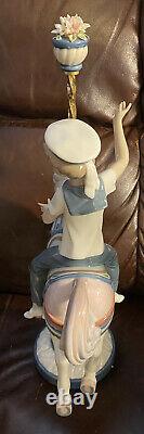 Lladro 1470 Boy on Carousel Retired! Mint Condition! Original Grey Box! L@@K