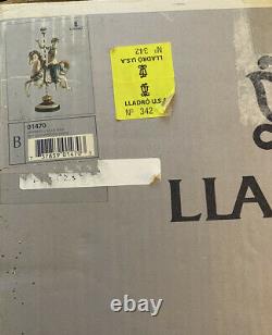 Lladro 1470 Boy on Carousel Retired! Mint Condition! Original Grey Box! L@@K