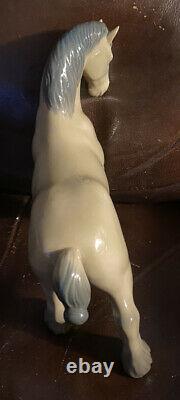 Lladro 14862 Horse Retired! Mint Condition! No Box! Glossy Finish! Rare