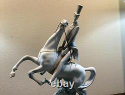Lladro # 4515 Porcelain Figurine Retired Man On Horse ORIGINAL