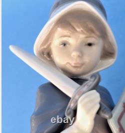 Lladro 6112 Medieval Lord Little Lord on Horse with Shield & Sword-MWOB, RV$470
