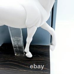 Lladro 6955 Movement Horse Gallop II Porcelain Figurine Matte 8 in Box