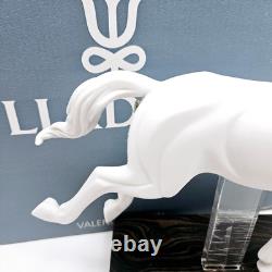 Lladro 6955 Movement Horse Gallop II Porcelain Figurine Matte 8 in Box