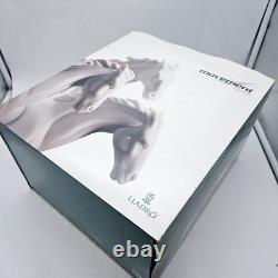 Lladro 6955 Movement Horse Gallop II Porcelain Figurine Matte 8 in Box