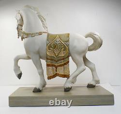 Lladro A Regal Steed Porcelain Horse Sculpture Open Item Original Box