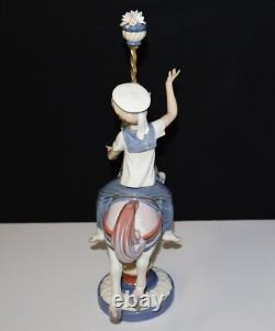 Lladro Boy on Carousel Horse 15.5 Gloss Figurine #1470 by Jose Puche