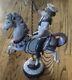 Lladro Boy On Carousel Horse Porcelain Figurine 1470 Jose Puche Damaged