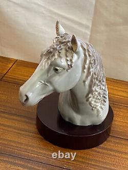 Lladro Cabeza Caballo #5544 Derby Winner Very Rare Sculpture MIB Pristine Cond