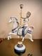 Lladr&oacute; Carousel Figurine Musical Sailor Boy Horse Hand Made Spain