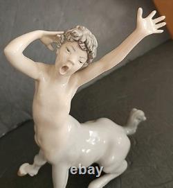 Lladro Centaur Boy Porcelain Figurine Vintage Spain #1013 No Box