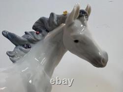 Lladro Chinese Zodiac Collection The Horse with Original Box & Stand #6827