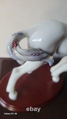 Lladro Chinese Zodiac Collection The Horse with Original Stand #6827