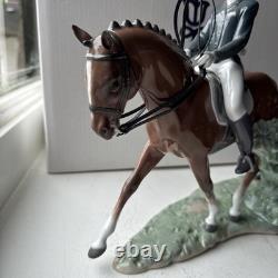Lladro Dressage Figurine 01008418 Lady On Horse IN BOX SIGNED