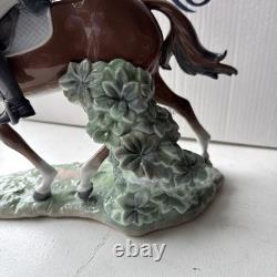 Lladro Dressage Figurine 01008418 Lady On Horse IN BOX SIGNED