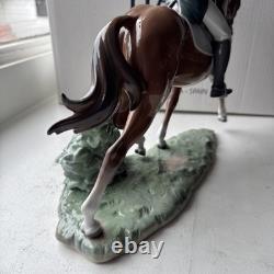 Lladro Dressage Figurine 01008418 Lady On Horse IN BOX SIGNED